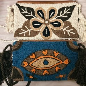 Artisan one of one travel clutches